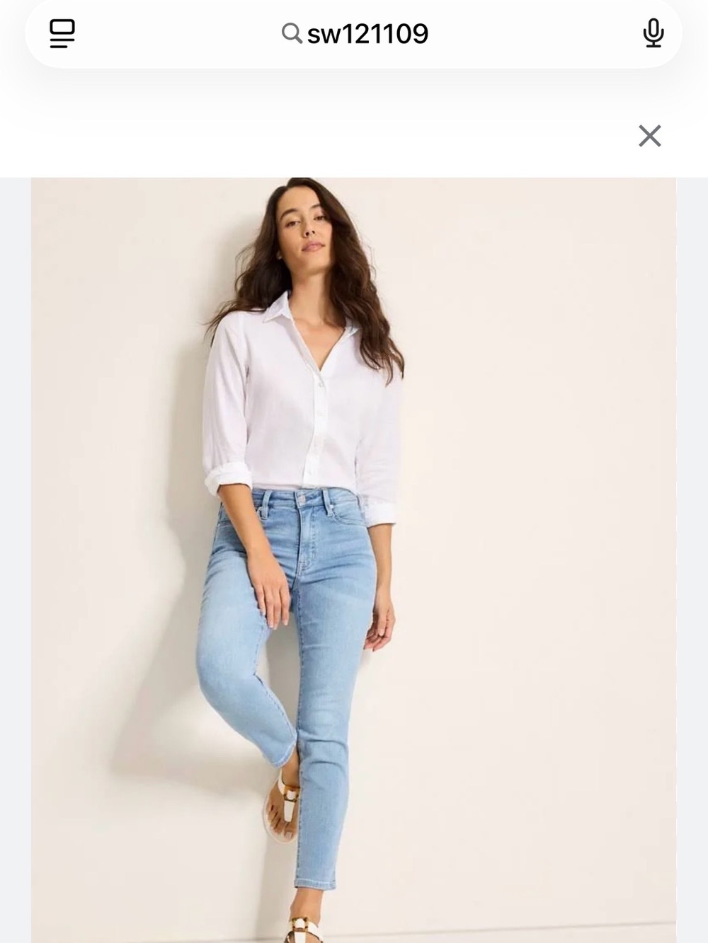 Tommy Bahama Light Blue High-Rise Ankle Skinny Jeans - Size 8 - NWT